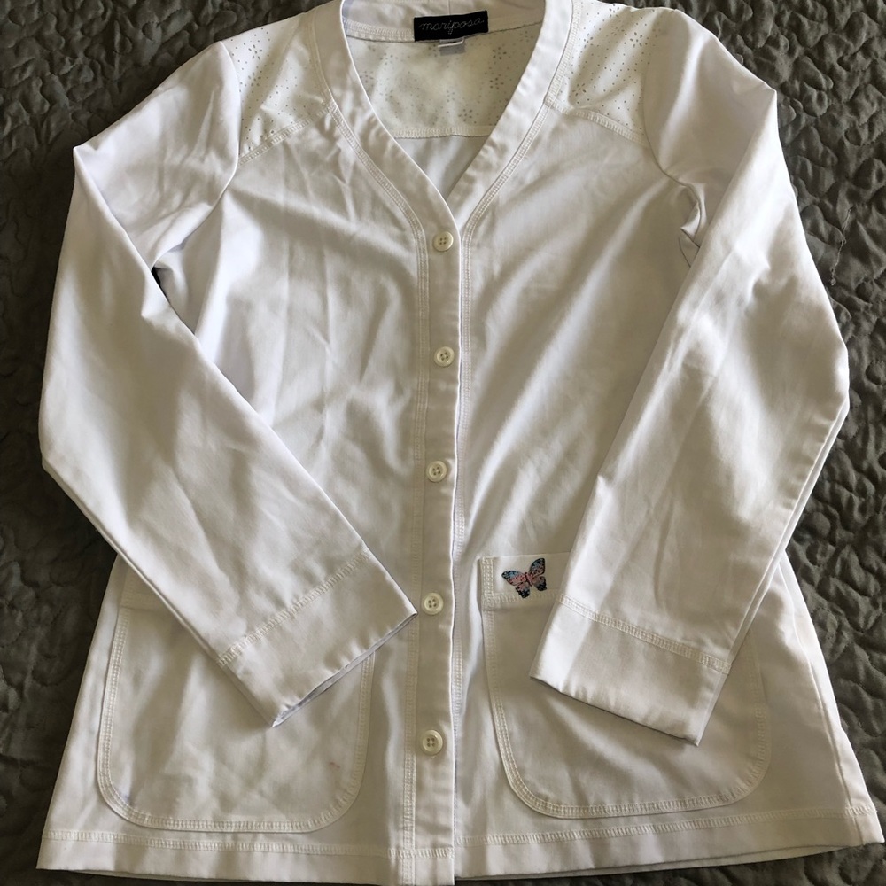 Koi Butterfly Scrub Jacket